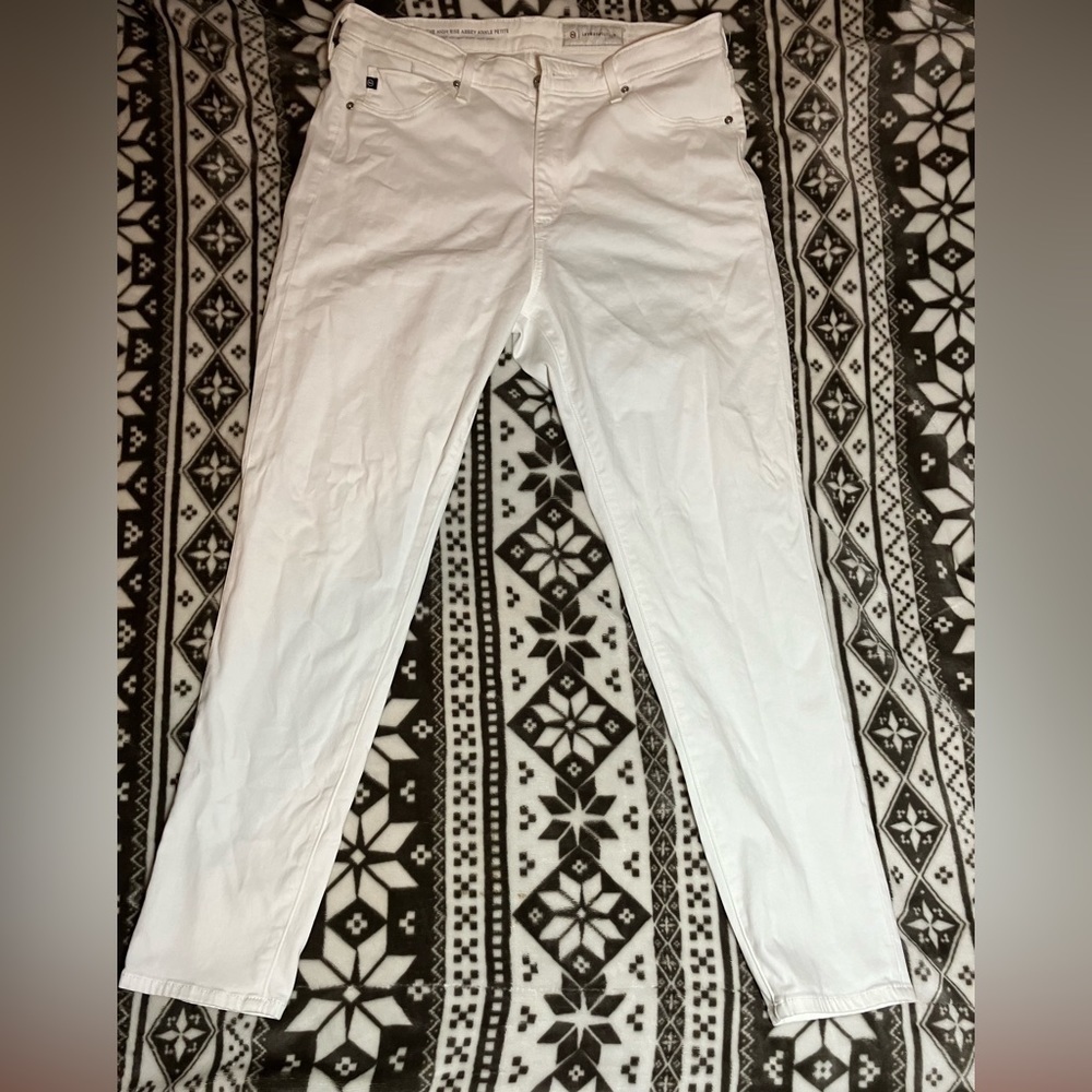 ag x anthropologie the high rise abbey ankle petite - Picture 5 of 7